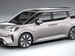 Volvo EM90 2024 3D Model