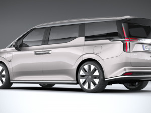 Volvo EM90 2024 Modello 3D