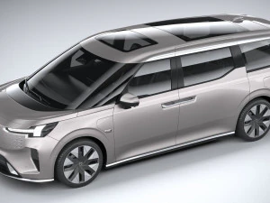 Volvo EM90 2024 3D Model
