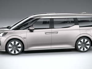 Volvo EM90 2024 Modello 3D