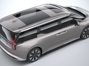 Volvo EM90 2024 Modello 3D