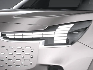 Volvo EM90 2024 3D Model