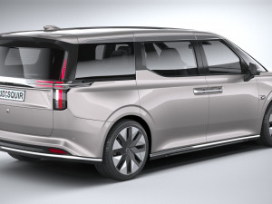 Volvo EM90 2024 Modello 3D