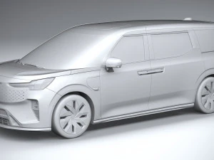 Volvo EM90 2024 3D Model