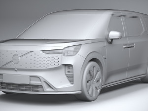 Volvo EM90 2024 Modello 3D