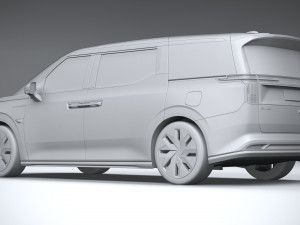 Volvo EM90 2024 Modello 3D