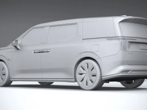 Volvo EM90 2024 3D Model