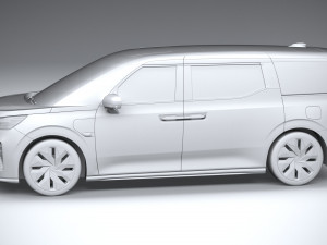 Volvo EM90 2024 Modello 3D
