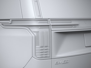 Volvo EM90 2024 Modello 3D