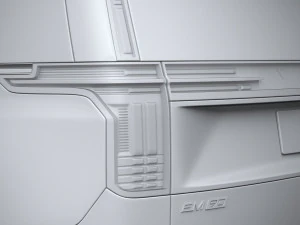 Volvo EM90 2024 3D Model