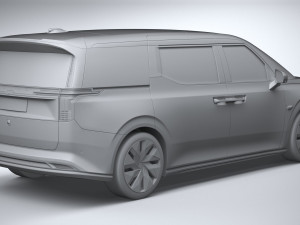 Volvo EM90 2024 Modello 3D