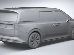 Volvo EM90 2024 3D Model