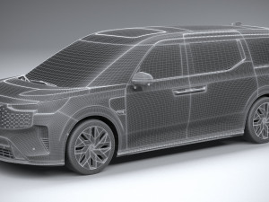 Volvo EM90 2024 Modello 3D
