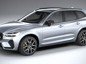 Volvo XC60 Polestar 2022 3D Model