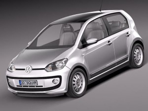 Volkswagen Up 5-door 2013 3D Model