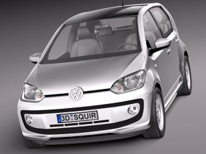 Volkswagen Up 5-door 2013 3D 모델