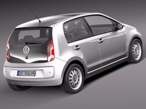Volkswagen Up 5-door 2013 3D 모델