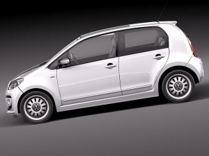 Volkswagen Up 5-door 2013 3D 모델