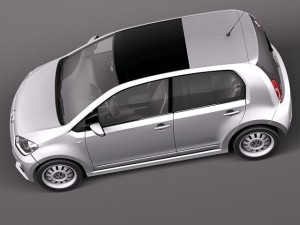 Volkswagen Up 5-door 2013 3D 모델