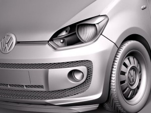 Volkswagen Up 5-door 2013 3D 모델
