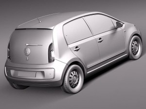 Volkswagen Up 5-door 2013 3D 모델