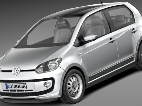 Volkswagen Up 5-door 2013 Model 3D