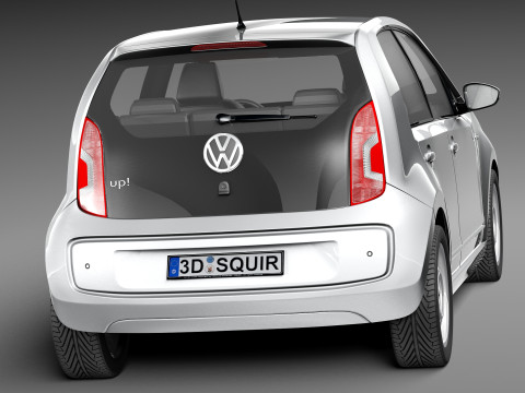 Volkswagen Up 5-door 2013 3D Model
