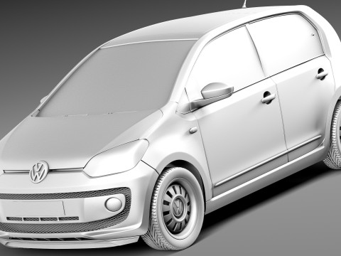 Volkswagen Up 5-door 2013 3D Model