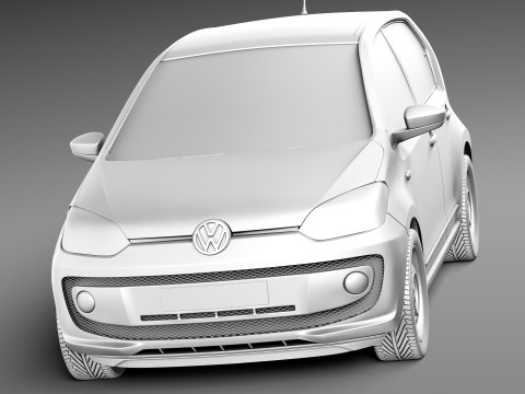 Volkswagen Up 5-door 2013 3D Model
