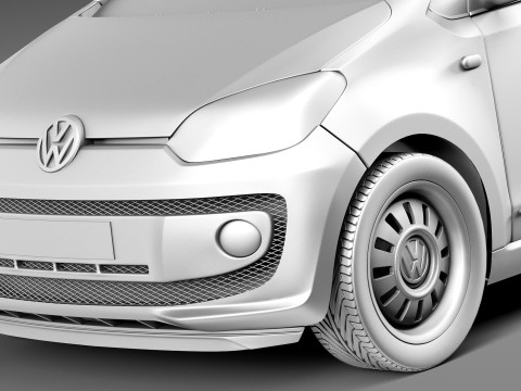 Volkswagen Up 5-door 2013 3D Model