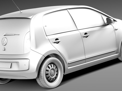 Volkswagen Up 5-door 2013 3D Model