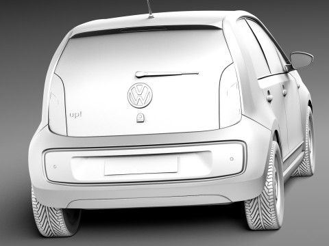 Volkswagen Up 5-door 2013 3D Model