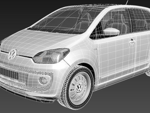 Volkswagen Up 5-door 2013 3D Model