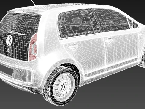 Volkswagen Up 5-door 2013 3D Model