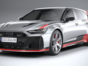 Audi RS6 Avant GT 2024 Modèle 3D