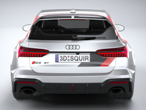 Audi RS6 Avant GT 2024 Modèle 3D