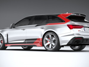 Audi RS6 Avant GT 2024 Modèle 3D