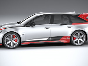 Audi RS6 Avant GT 2024 Modèle 3D