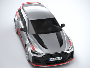 Audi RS6 Avant GT 2024 Modèle 3D