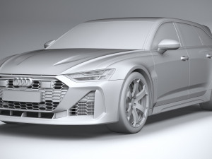 Audi RS6 Avant GT 2024 Modèle 3D