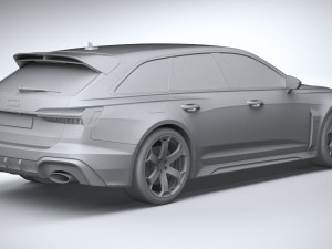 Audi RS6 Avant GT 2024 Modèle 3D