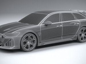 Audi RS6 Avant GT 2024 Modèle 3D