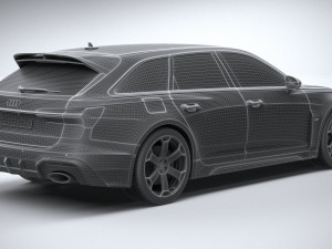 Audi RS6 Avant GT 2024 Modèle 3D