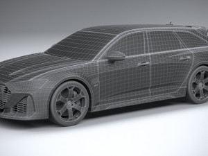 Audi RS6 Avant GT 2024 Modèle 3D