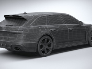Audi RS6 Avant GT 2024 Modèle 3D