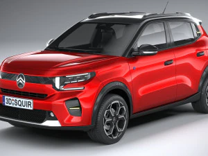 Citro&euml;n e C3 2024 Modelo 3D