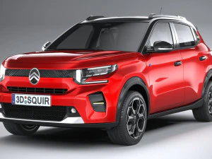Citro&euml;n e C3 2024 Modelo 3D