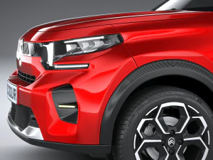 Citro&euml;n e C3 2024 Modelo 3D