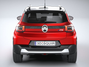 Citroen e C3 2024 3D Model