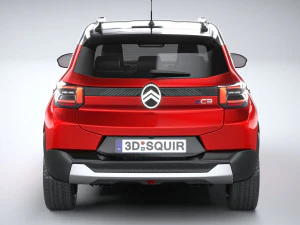 Citro&euml;n e C3 2024 Modelo 3D